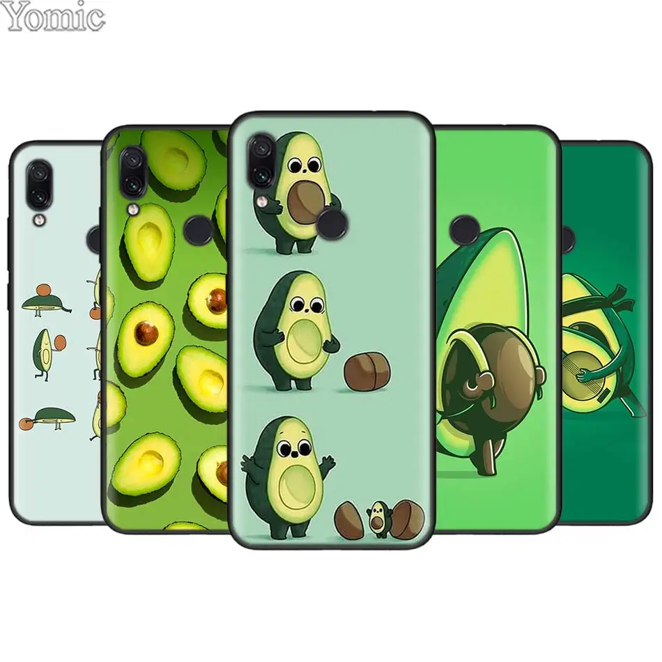 Cute Avocado Food Silicone Phone Case Cover for Xiaomi Redmi 7 6 5 Note 7 5 6 Pro 4X 5A 6A S2 GO Poco F1 Black TPU Soft Case
Cute Avocado Food Silicone Phone Case Cover for Xiaomi Redmi 7 6 5 Note 7 5 6 Pro 4X 5A 6A S2 GO Poco F1 Black TPU Soft Case
