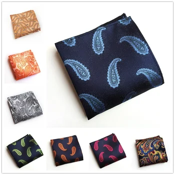 25 Colors Big Size Men Pocket Square Classic Woven Paisley Pattern Handkerchief for Wedding Party
25 Colors Big Size Men Pocket Square Classic Woven Paisley Pattern Handkerchief for Wedding Party