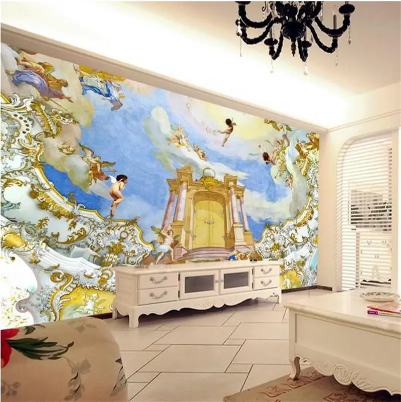 Custom mural wallpaper room 3d photo wallpaper angels middle ages big painting photo sofa TV background wall non-woven wallpaper
Custom mural wallpaper room 3d photo wallpaper angels middle ages big painting photo sofa TV background wall non-woven wallpaper