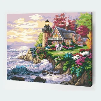 Frameless Small House Abstract DIY Painting By Numbers Kits Coloring By Numbers Oil Painting On Canvas Landscape Home Wall Decor
Frameless Small House Abstract DIY Painting By Numbers Kits Coloring By Numbers Oil Painting On Canvas Landscape Home Wall Decor