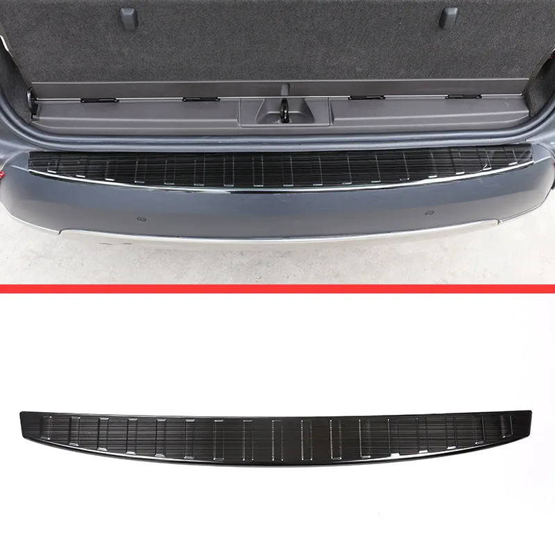 Black Stainless Outside Rear Tail Door Sill Scuff Threshold Protector Cover Plate For Land Rover Discovery 5 L462 2017 2018 LR5
Black Stainless Outside Rear Tail Door Sill Scuff Threshold Protector Cover Plate For Land Rover Discovery 5 L462 2017 2018 LR5