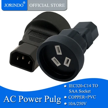JORINDO IEC320 C14 TO AU PDU CONVERTER PLUG,IEC 320 C14 para SAA 3 pin female Power adapter
JORINDO IEC320 C14 TO AU PDU CONVERTER PLUG,IEC 320 C14 para SAA 3 pin female Power adapter