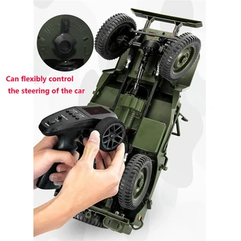 2.4G 1:10 Remote Control Car 4WD Convertible Jeep Willy Four-wheel Drive Off-road Military Truck Climbing Car Part Set
2.4G 1:10 Remote Control Car 4WD Convertible Jeep Willy Four-wheel Drive Off-road Military Truck Climbing Car Part Set