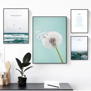 Sea Forest Iceberg Dandelion Life Inspirational Canvas Poster Wall Decoration Art Picture Modern Home Decor
Sea Forest Iceberg Dandelion Life Inspirational Canvas Poster Wall Decoration Art Picture Modern Home Decor