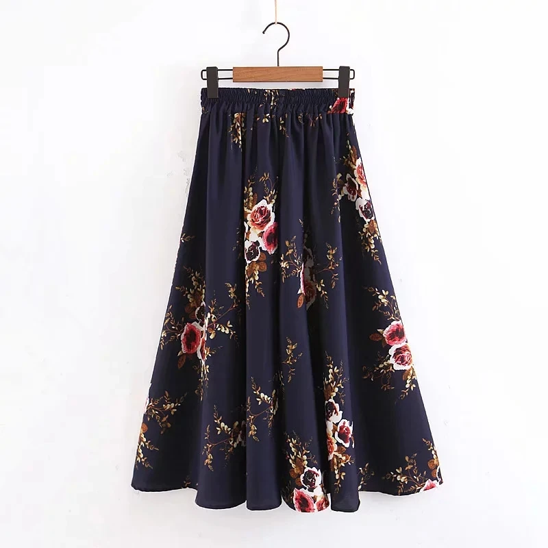 Klacwaya women new floral print skirts 2019 summer ladies chic pleated midi skirts white boho girls high waist skirt jupe femme
Klacwaya women new floral print skirts 2019 summer ladies chic pleated midi skirts white boho girls high waist skirt jupe femme
