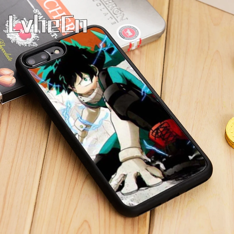 LvheCn аниме Моя геройская Академия deku и bakugou чехол для телефона iPhone 11 12 Pro X XR XS MAX 5 6 7 8