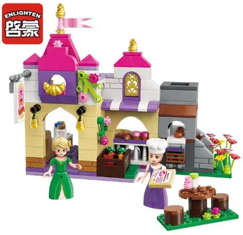 Enlighten 2603 Girl Friends Princess Leah Chanson Bakery Building Blocks 236pcs DIY Educational Bricks Toys Gift For Children
Enlighten 2603 Girl Friends Princess Leah Chanson Bakery Building Blocks 236pcs DIY Educational Bricks Toys Gift For Children