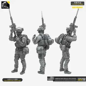 Freeshipping1/35 SEAL 2 Resin Soldier Model A18-07
Freeshipping1/35 SEAL 2 Resin Soldier Model A18-07