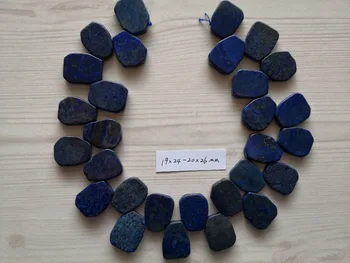 

B0022 Natural 19x24-20x26mm Top-drilled Nugget Blue Lapis Lazurite Gems Stone Beads 15'' Strands Jewelry Making DIY