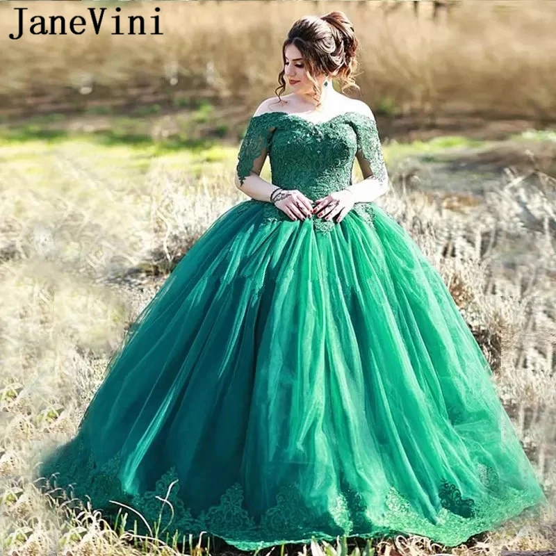 Элегантное бальное платье jaevini, зеленое платье Quinceanera 2019, милое платье из фатина для мусульманского выпускного вечера, платья 15
Элегантное бальное платье jaevini, зеленое платье Quinceanera 2019, милое платье из фатина для мусульманского выпускного вечера, платья 15