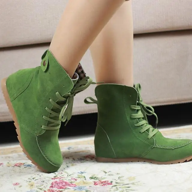 2019 Ladies Boots Round Toe Flat Shoes Martin boots Woman Boots Solid Lace Up Womens Casual Shoes Comfort Spring Shoes
2019 Ladies Boots Round Toe Flat Shoes Martin boots Woman Boots Solid Lace Up Womens Casual Shoes Comfort Spring Shoes