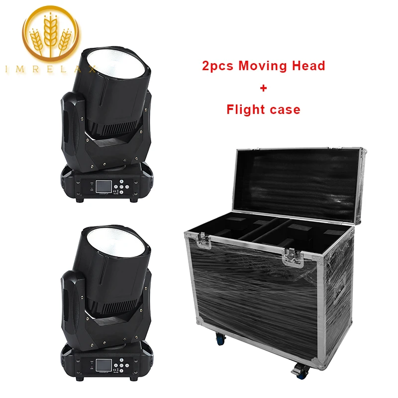 IMRELAX 2pcs 2019 New 150W COB LED Wash Moving Head Light 10 Channels DMX Moving DJ Disco Light With Flight Case Package
IMRELAX 2pcs 2019 New 150W COB LED Wash Moving Head Light 10 Channels DMX Moving DJ Disco Light With Flight Case Package