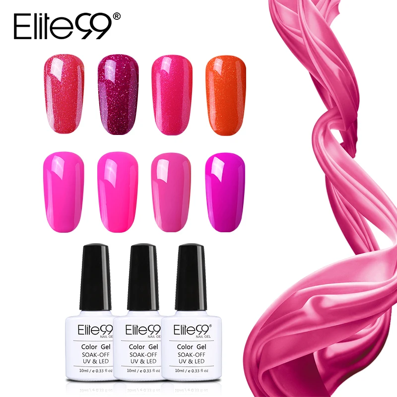 

Elite99 10ml Magenta Series Nail Gel Varnish Soak Off Nail Gelpolish Semi Permanent Nail Polish Gel Lacquer Pick 1 From 36 Color