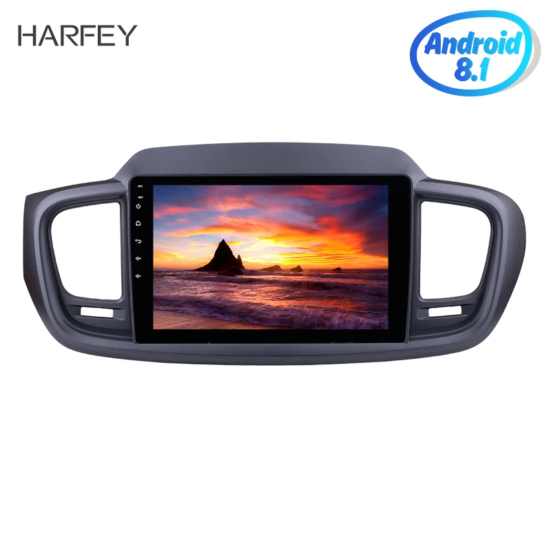 Harfey Head unit Android 8.1 Radio Car Multimedia Player For 2015 2016 KIA SORENTO GPS Navi with 10.1" 3G WiFi Bluetooth USB SWC
Harfey Head unit Android 8.1 Radio Car Multimedia Player For 2015 2016 KIA SORENTO GPS Navi with 10.1" 3G WiFi Bluetooth USB SWC