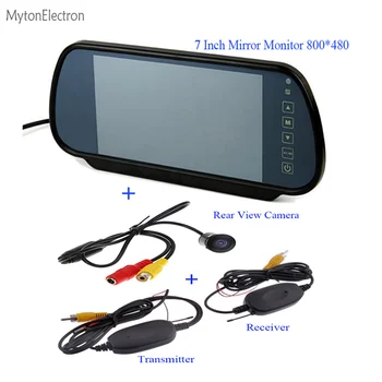 wireless 2.4G Car quality Rear View Camera and 800*480 7" TFT LCD Color Screen 7 inch Car Mirror Monitor Rearview
wireless 2.4G Car quality Rear View Camera and 800*480 7" TFT LCD Color Screen 7 inch Car Mirror Monitor Rearview