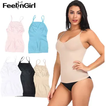 FeelinGirl Women Bra Cami Tank Top Body Shapercorrective Underwear Slimming Vest Corset Shapewear Seamless Tank Tops Body Shaper
FeelinGirl Women Bra Cami Tank Top Body Shapercorrective Underwear Slimming Vest Corset Shapewear Seamless Tank Tops Body Shaper