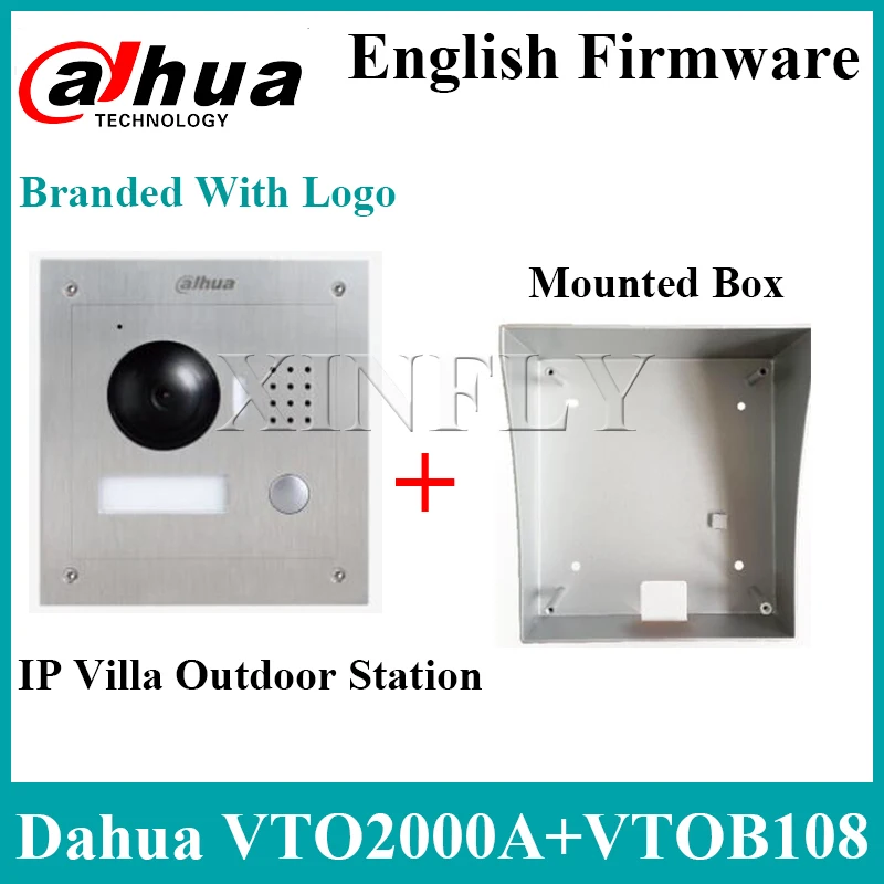 Dahua VTO2000A IP Villa Outdoor Station VTOB108 Surface Mounted Box for VTH1510CH VTH1550CH VTH1660CH Intercom Monitor With Logo
Dahua VTO2000A IP Villa Outdoor Station VTOB108 Surface Mounted Box for VTH1510CH VTH1550CH VTH1660CH Intercom Monitor With Logo