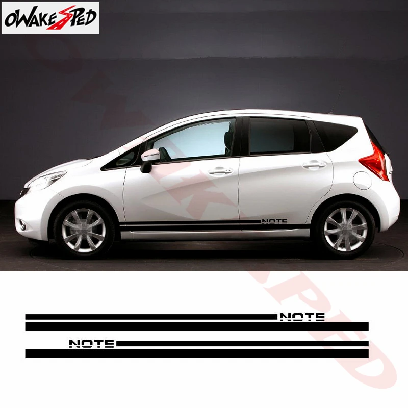 Motor Sport Stripes Car Body Decor Stickers Auto Side Skirt High Quality Vinyl Decal For Nissan Note 2013-2018 Accessories
Motor Sport Stripes Car Body Decor Stickers Auto Side Skirt High Quality Vinyl Decal For Nissan Note 2013-2018 Accessories
