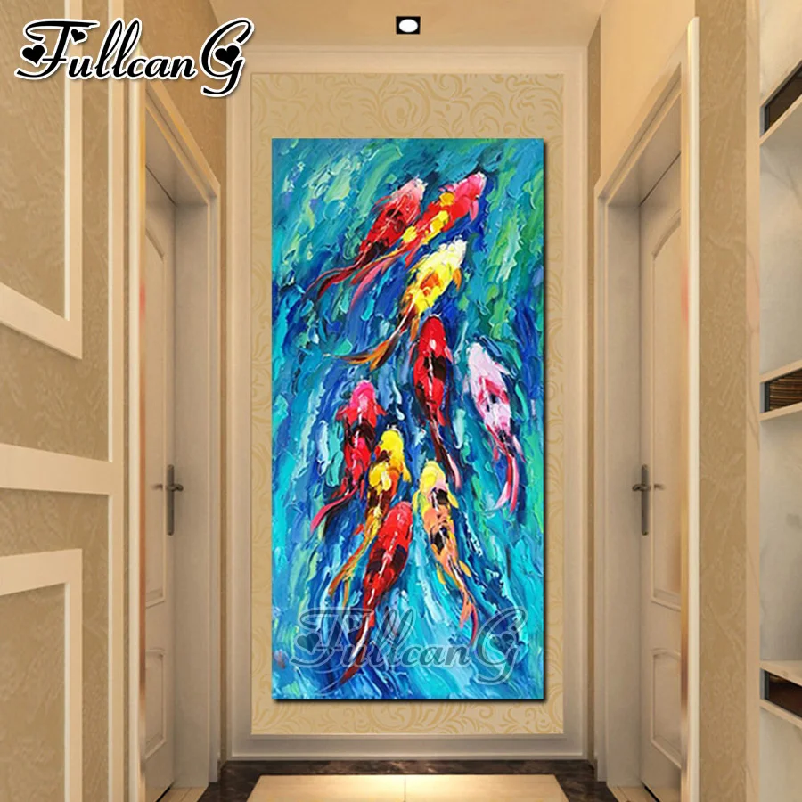 FULLCANG 5d diy large watercolor koi fish diamond painting abstract mosaic full square/round drill embroidery rhinestone FC1661
FULLCANG 5d diy large watercolor koi fish diamond painting abstract mosaic full square/round drill embroidery rhinestone FC1661