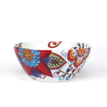 Delicate hand-painted ceramics new bone china 6 inch bowl domestic steak dish salad bowl kitchen accessories
Delicate hand-painted ceramics new bone china 6 inch bowl domestic steak dish salad bowl kitchen accessories