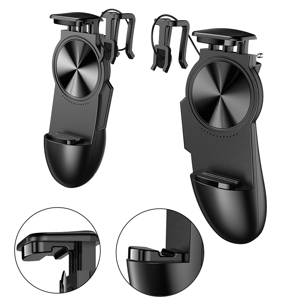 S12 Gamepad Phone Game Pad Joystick for PUBG Joypad Trigger Fire Button Aim L1 R1 Key Shooter Controller for PUBG Ios Android
S12 Gamepad Phone Game Pad Joystick for PUBG Joypad Trigger Fire Button Aim L1 R1 Key Shooter Controller for PUBG Ios Android