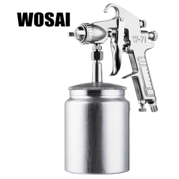WOSAI 600ML Profession Pneumatic Spray Gun Airbrush Sprayer Alloy Painting Atomizer Tool With Hopper For Painting Cars W71
WOSAI 600ML Profession Pneumatic Spray Gun Airbrush Sprayer Alloy Painting Atomizer Tool With Hopper For Painting Cars W71