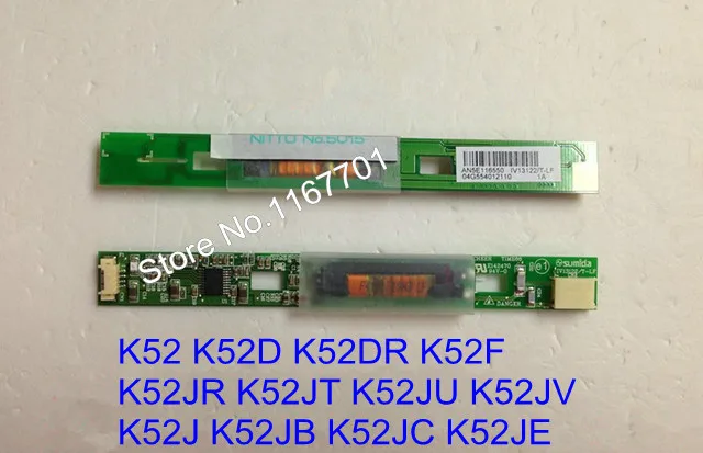 Оригинальный Инвертор для ноутбука с ЖК/светодиодным экраном Asus K52 K52D K52DR K52F K52JR
