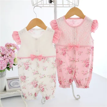 Fashion Princess Baby rompers 0-12M Newborn baby girls clothes summer Flowers cotton Short sleeve baby jumpsuit
Fashion Princess Baby rompers 0-12M Newborn baby girls clothes summer Flowers cotton Short sleeve baby jumpsuit