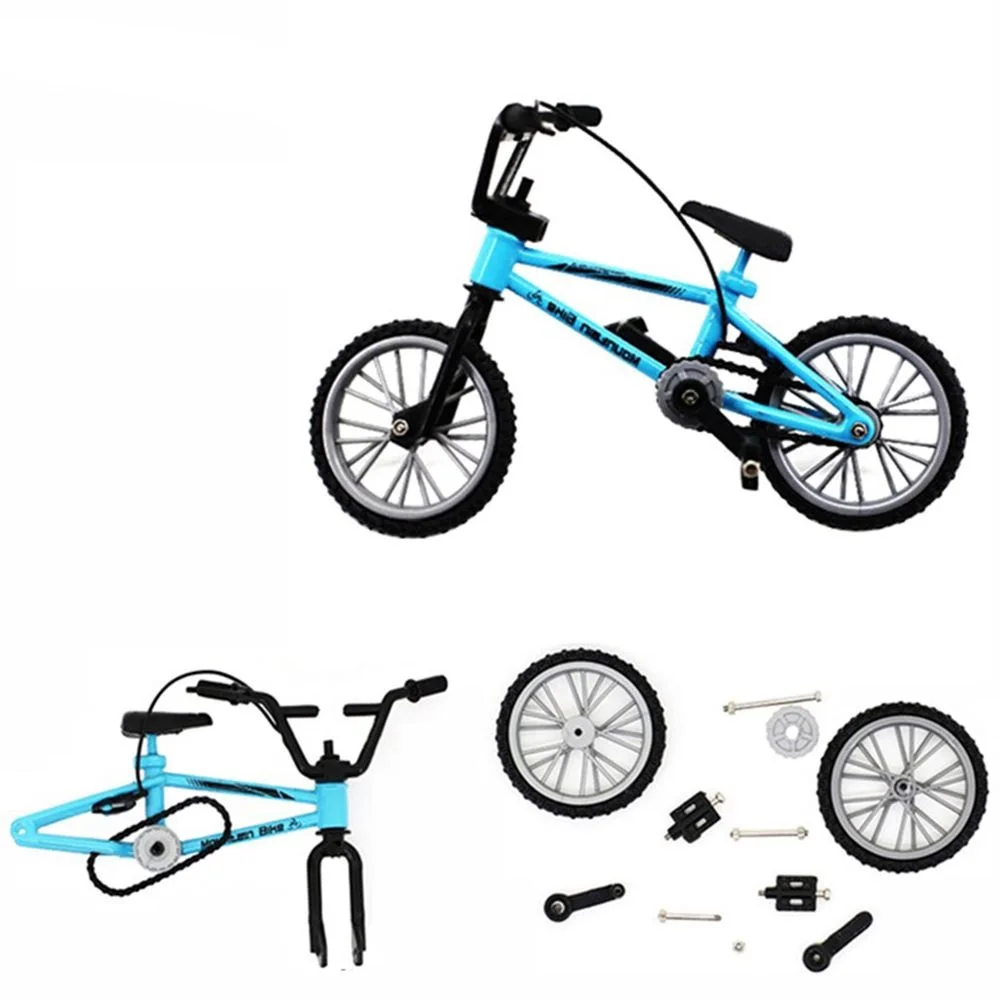 Alloy Mini Finger BMX Toys Hand Mountain Bike Model with Spare Tire Tools Bicycle Kids Toy Three Color
Alloy Mini Finger BMX Toys Hand Mountain Bike Model with Spare Tire Tools Bicycle Kids Toy Three Color