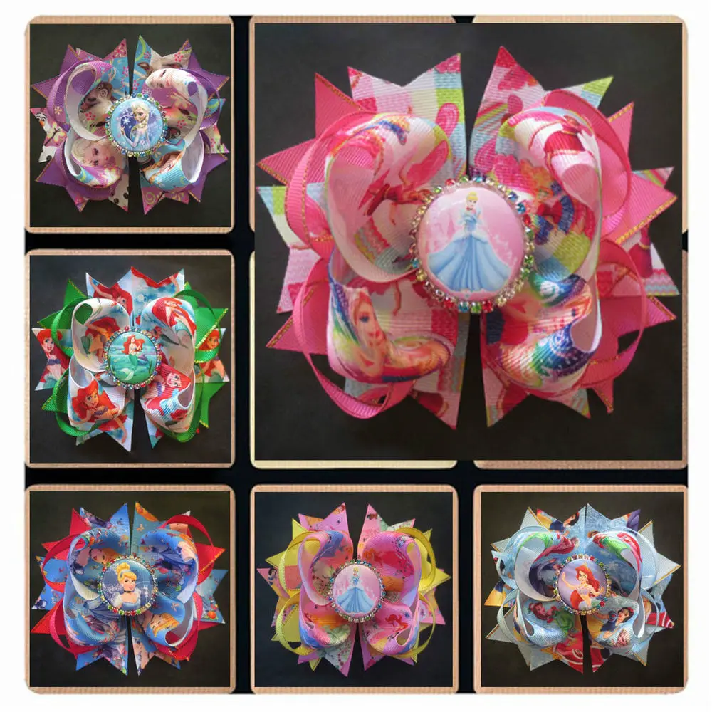 Free Shipping Hand10pcs BLESSING Girl Boutique 5.5" B- Princess Hair Bow Clip Cinderella Hair Bow Hair accessories Kids Hairpins
Free Shipping Hand10pcs BLESSING Girl Boutique 5.5" B- Princess Hair Bow Clip Cinderella Hair Bow Hair accessories Kids Hairpins