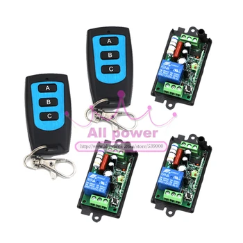 AC110V 220V 1CH RF Gate Garage Door Remote Control Switch System Transmitter and Receiver Home Automation Kit
AC110V 220V 1CH RF Gate Garage Door Remote Control Switch System Transmitter and Receiver Home Automation Kit