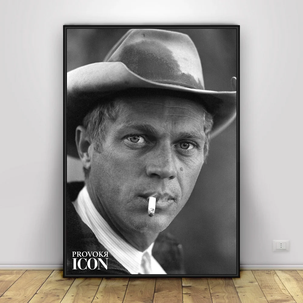 Steve Mcqueen Art Silk Poster Wall Decor 12x18 16x24Inch 
Steve Mcqueen Art Silk Poster Wall Decor 12x18 16x24Inch