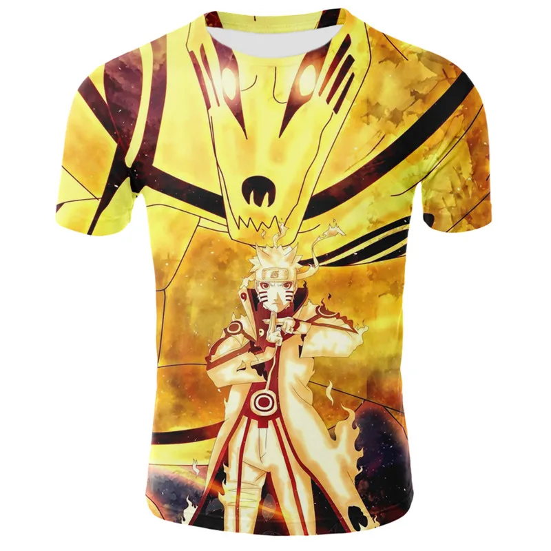 2019 summer new men's t-shirt Naruto cartoon anime characters street trend 3D digital printing round neck T-shirt XXS-4XL
2019 summer new men's t-shirt Naruto cartoon anime characters street trend 3D digital printing round neck T-shirt XXS-4XL