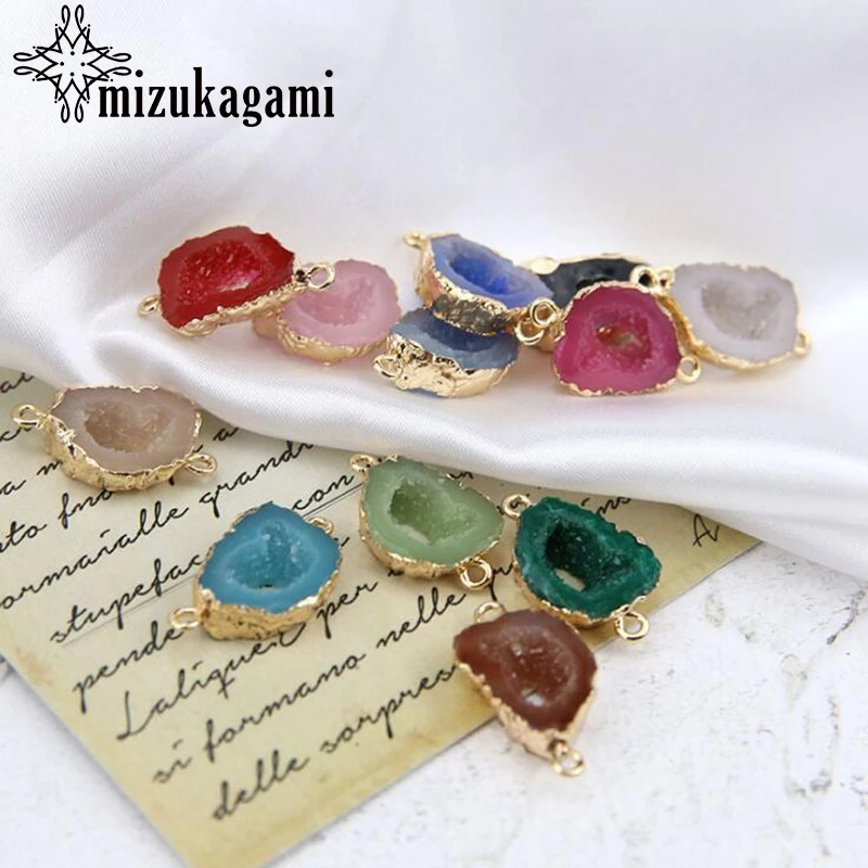 Resin Charms Imitation Natural Stone Mini Geometry Agates Charms 10pcs/lot For DIY Fashion Earrings Jewelry Making Accessories
Resin Charms Imitation Natural Stone Mini Geometry Agates Charms 10pcs/lot For DIY Fashion Earrings Jewelry Making Accessories
