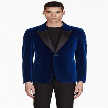 2017 High Quality New Fashion blue velvet Groom Men Suit Tuxedo Peaked Lapel One Button Wedding Dinner mens suits (Jackets+Pant)
2017 High Quality New Fashion blue velvet Groom Men Suit Tuxedo Peaked Lapel One Button Wedding Dinner mens suits (Jackets+Pant)