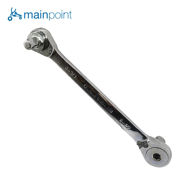Mainpoint 2 in 1 1/2 "& 3/8" Ratchet Wrench Socket Spanner Multi-urpose Double End Chrome Vanadium Steel Dual-use Hand Tools
Mainpoint 2 in 1 1/2 "& 3/8" Ratchet Wrench Socket Spanner Multi-urpose Double End Chrome Vanadium Steel Dual-use Hand Tools