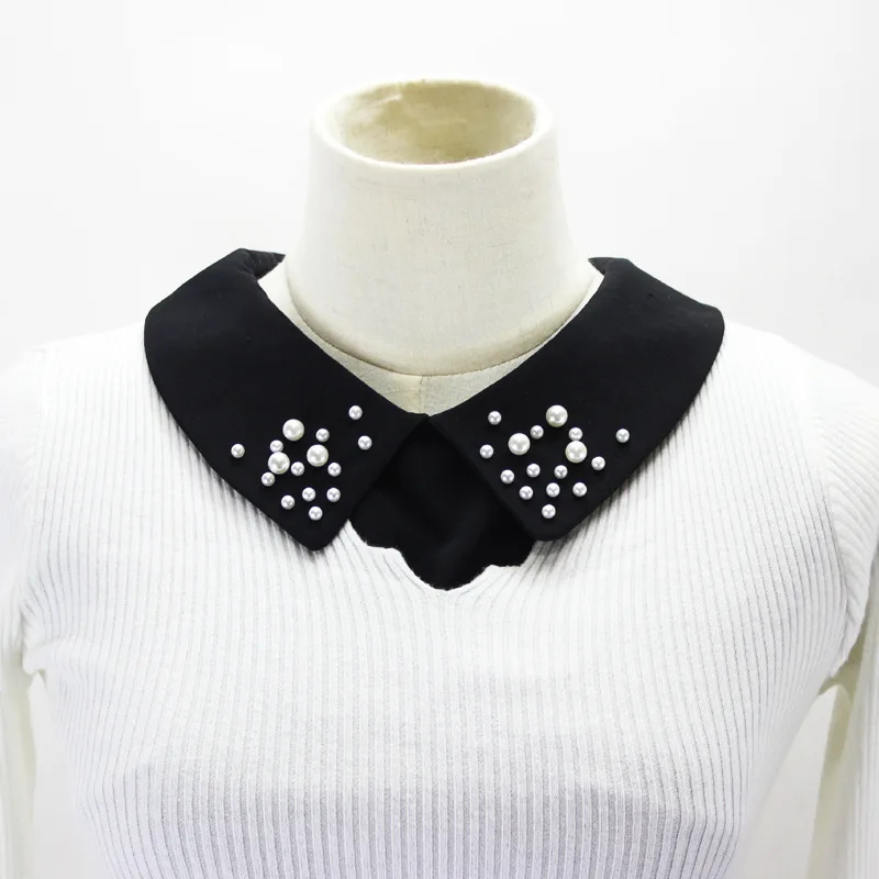 Shirt Fake Collars Pearl For Women Clothing False Collars Black Fake Collar Detachable Fake Lapel Clothes Accessories Decorative
Shirt Fake Collars Pearl For Women Clothing False Collars Black Fake Collar Detachable Fake Lapel Clothes Accessories Decorative