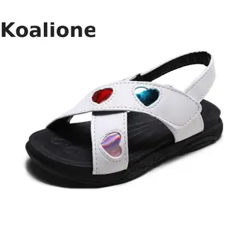 Summer Girl Sandals Princess Shoes Fashion Kids Beach Sandals Children Casual Shoes Non-slip Soft Bottom Colorful Love Print
Summer Girl Sandals Princess Shoes Fashion Kids Beach Sandals Children Casual Shoes Non-slip Soft Bottom Colorful Love Print