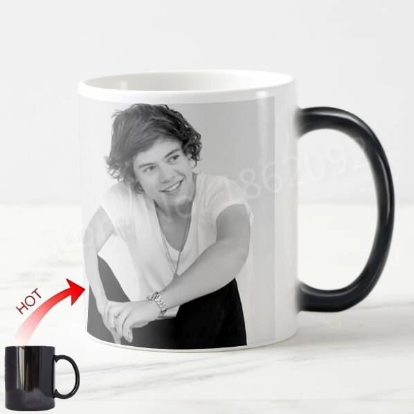 Cool Harry Styles Magic Mug Novelty Cute One Direction Harry Styles Coffee Mug Tea Cups Ceramic Creative Sister Fandam Gift 11oz
Cool Harry Styles Magic Mug Novelty Cute One Direction Harry Styles Coffee Mug Tea Cups Ceramic Creative Sister Fandam Gift 11oz