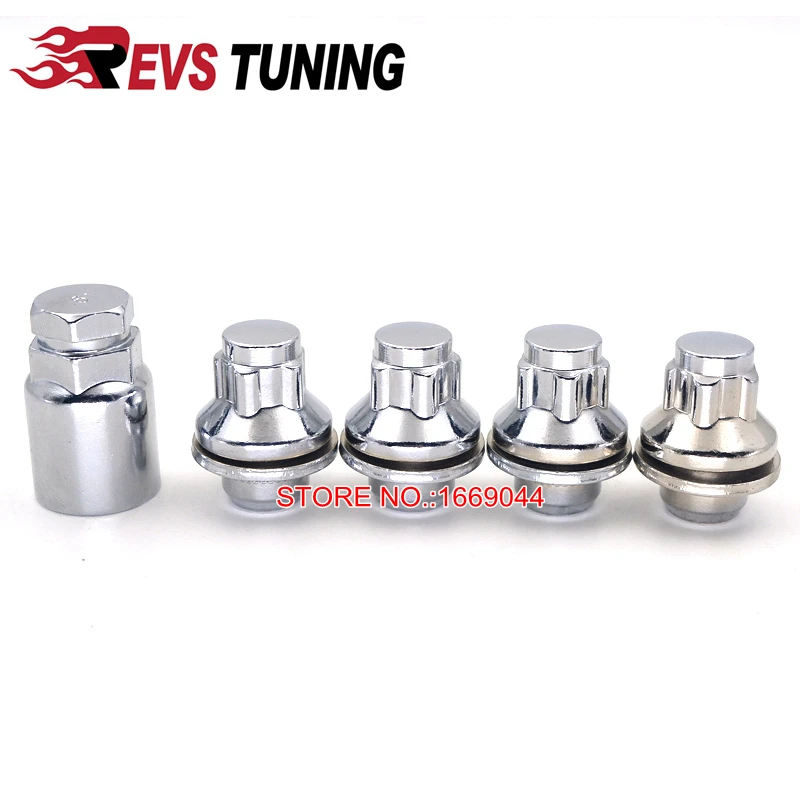 4PCS Steel M12X1.5 Anti-Theft Car Wheel Rim Lock Nut Wheel Lug Nuts With Key For Toyota
4PCS Steel M12X1.5 Anti-Theft Car Wheel Rim Lock Nut Wheel Lug Nuts With Key For Toyota