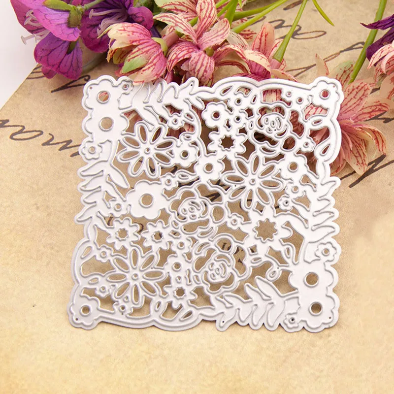 Square Flowers Metal Cutting Dies Scrapbooking DIY Album Embossing Folder Paper Cards Maker Template Decor Stencils Craft Dies
Square Flowers Metal Cutting Dies Scrapbooking DIY Album Embossing Folder Paper Cards Maker Template Decor Stencils Craft Dies