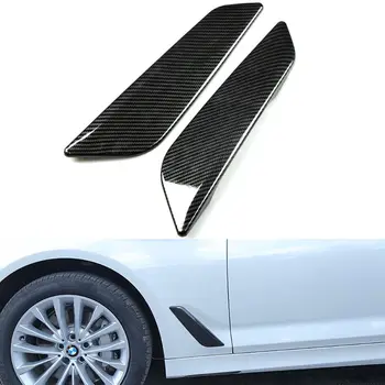 Car Styling Side Wing Air Flow Intake Cover Trim Chrome Carbon Fiber Style Decor Hood Badge For BMW 5 Series G30 G31 2017 2018
Car Styling Side Wing Air Flow Intake Cover Trim Chrome Carbon Fiber Style Decor Hood Badge For BMW 5 Series G30 G31 2017 2018