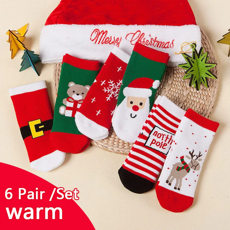 6 Pair /set 0-10 Yrs Baby Warm Christmas Socks Kids Cute Ruffle Xmas Knitted Knee Sock Winter Santa Claus Bear Animal Leg Warmer
6 Pair /set 0-10 Yrs Baby Warm Christmas Socks Kids Cute Ruffle Xmas Knitted Knee Sock Winter Santa Claus Bear Animal Leg Warmer