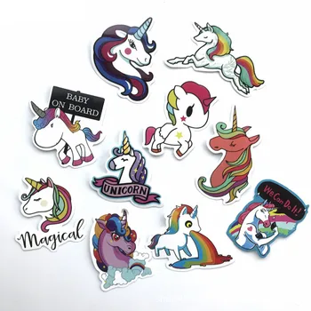 10 pics Unicorn Car Styling Bike Decoration Sticker Self Adhesive Motor Label Stickers Skateboard Vehicle Laptop Bicycle Decals
10 pics Unicorn Car Styling Bike Decoration Sticker Self Adhesive Motor Label Stickers Skateboard Vehicle Laptop Bicycle Decals