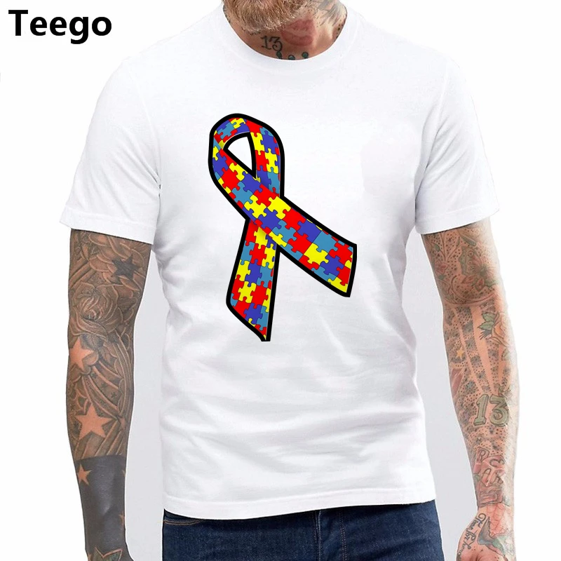 Cotton O-neck printed T-shirt Autism Awareness T-shirt Autism and Asperger Syndrome Tees for men
Cotton O-neck printed T-shirt Autism Awareness T-shirt Autism and Asperger Syndrome Tees for men