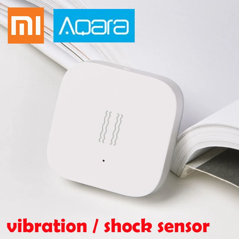 Xiaomi Aqara Smart Vibration Sensor ZigBee Shock Sensor for Home Safety, for Siaomi Mi Home App International Edition
Xiaomi Aqara Smart Vibration Sensor ZigBee Shock Sensor for Home Safety, for Siaomi Mi Home App International Edition