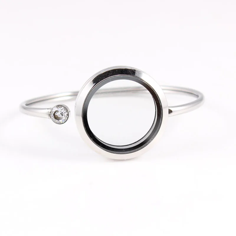 2018 Fashion Lovers Jewelry Round 20mm 25mm 30mm Stainless Steel Floating Locket Bracelet Floating Charm Memory Bangle
2018 Fashion Lovers Jewelry Round 20mm 25mm 30mm Stainless Steel Floating Locket Bracelet Floating Charm Memory Bangle