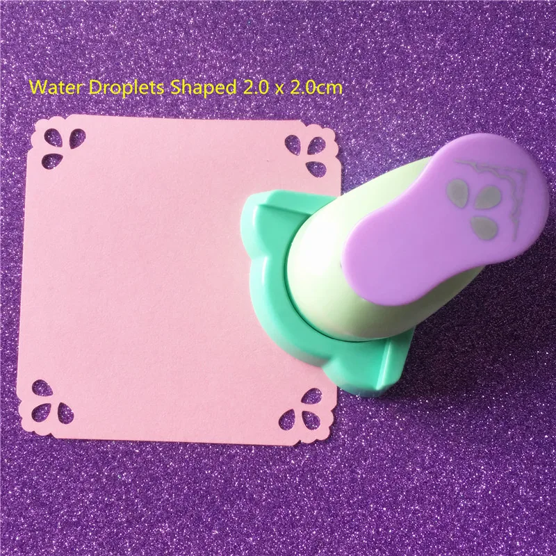 Water droplets Corner Punch border craft punch water hole punch paper cutter embossing cortador de papel de scrapbook puncher
Water droplets Corner Punch border craft punch water hole punch paper cutter embossing cortador de papel de scrapbook puncher