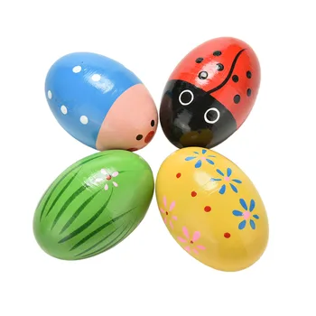 Wooden Sand Eggs Egg Instruments Percussion Musical Toys for Kids Babies Children Colors Random
Wooden Sand Eggs Egg Instruments Percussion Musical Toys for Kids Babies Children Colors Random
