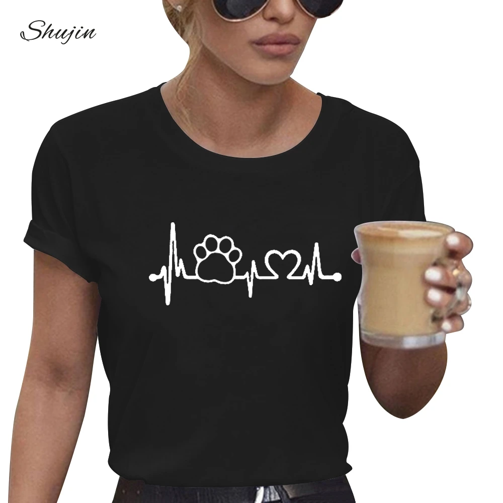 SHUJIN 2019 Summer New Women Cotton Short Sleeve T Shirt Fashion Print O Neck Top Tee Casual Korean Style Basic Loose Shirt
SHUJIN 2019 Summer New Women Cotton Short Sleeve T Shirt Fashion Print O Neck Top Tee Casual Korean Style Basic Loose Shirt